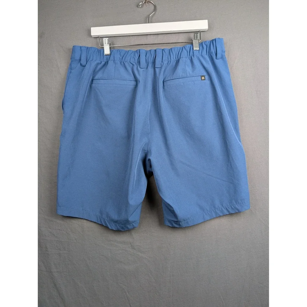 Banana Republic Mens Core Temp Blue Ripstop Performance‎ Golf Shorts Size 38